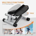 Mini Stepper with Resistance Bands - Full Body Workout