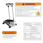 Mini Stepper with Resistance Bands - Full Body Workout