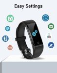 Fitness Tracker Watch with Step Counter & Sleep Monitor