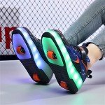 Light-Up Roller Skate Shoes for Kids - USB Rechargeable