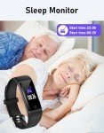 Fitness Tracker Watch with Step Counter & Sleep Monitor