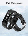 Fitness Tracker Watch with Step Counter & Sleep Monitor