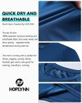 HOPLYNN Men's Dry Fit Running Shirts - 3 Pack