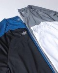 HOPLYNN Men's Dry Fit Running Shirts - 3 Pack