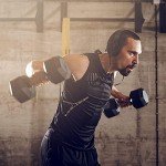 RitFit 45 LB Hexagon Dumbbell for Home Workouts