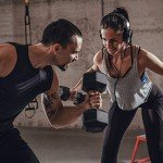 RitFit 45 LB Hexagon Dumbbell for Home Workouts