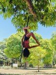 Xmall88 Portable Aerial Dance Pole for Home Use