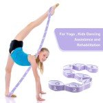 Multi-Loop Stretching Strap for Yoga and Therapy