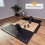 ODOXIA Deadlift Platform for Home Gym Use