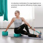 2 Soft Non-Slip EVA Yoga Blocks for Support