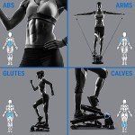 Galaxy Stepper Machine with LCD Display and Ropes