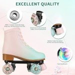 Light Up Adjustable Roller Skates for Girls/Women