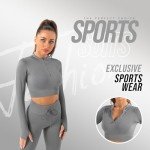 Women's 2-Piece Workout Set - Jacket & Leggings