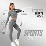 Women's 2-Piece Workout Set - Jacket & Leggings