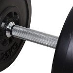 Adjustable 65kg Dumbbell and Barbell Weight Set