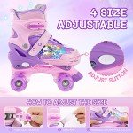 Adjustable Light-Up Roller Skates for Kids