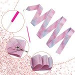 Bremorou 2-Pack Twirling Dance Ribbons for Kids