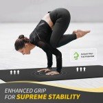 CAMBIVO Non-Slip Yoga Mat for Home Workouts