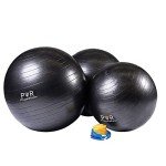 Swiss Exercise Ball with Pump - Anti-Burst Ball for Core & Yoga