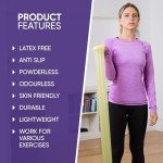 Meglio Latex-Free Resistance Bands for Strength & Yoga