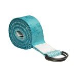 Extra Long Eco-Friendly Yoga Strap - Mandala Turquoise