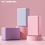 Colorful Foam Yoga Block for Home Workouts
