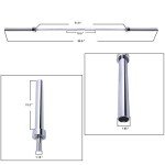 Signature Fitness 7FT Chrome Olympic Barbell