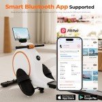 Lacuffy Magnetic Indoor Rowing Machine with LCD Monitor