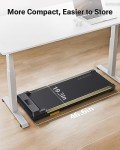 UREVO Compact Under Desk Treadmill with Remote