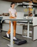 UREVO Compact Under Desk Treadmill with Remote