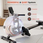 Lacuffy Magnetic Indoor Rowing Machine with LCD Monitor