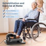 Mini Motorized Under Desk Elliptical Pedal Exerciser