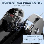 Mini Motorized Under Desk Elliptical Pedal Exerciser