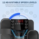 Mini Motorized Under Desk Elliptical Pedal Exerciser