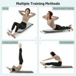 COSTWAY Foldable Sit Up Bench for Home Gym