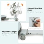 COSTWAY Foldable Sit Up Bench for Home Gym