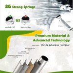 7FT Kids Trampoline with Slide and Safety Net