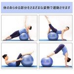 Proiron Anti-Burst Exercise Ball with Pump