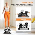 Niceday Mini Stepper with Resistance Bands