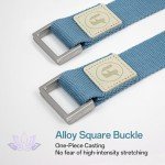 Adjustable Cotton Yoga Straps for Stretching 2PCS