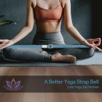 Adjustable Cotton Yoga Straps for Stretching 2PCS