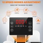 Under Desk Electric Elliptical Machine with Monitor