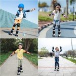 Adjustable Light Up Roller Skates for Kids