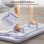 Versatile Ab Board with Resistance Bands & Foam Mat