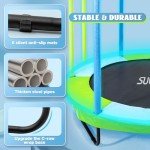 Kids 5ft Indoor/Outdoor Toddler Trampoline with Enclosure