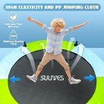 Kids 5ft Indoor/Outdoor Toddler Trampoline with Enclosure