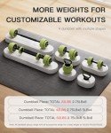 4-in-1 Adjustable Dumbbell and Kettlebell Set