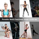 Pilates Bar Kit with Resistance Bands for Home