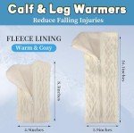 Erogeen Fleece Ice Skating Warmers Set