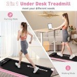 Portable Under Desk Treadmill with Remote Control